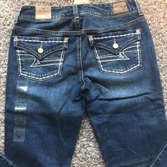 American Eagle Stretch Kick Boot Jeans - Picture 2 of 2